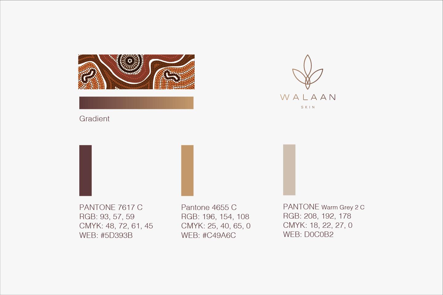 Walaan Skin Colour Palette