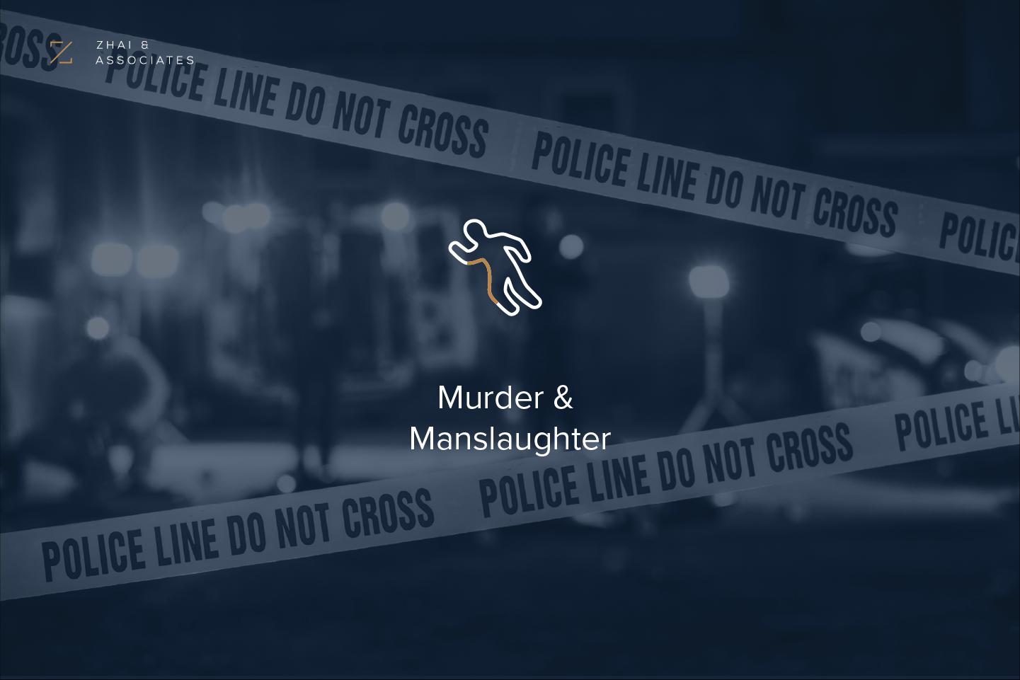 Criminal scene for Zhai & Associates brand identity