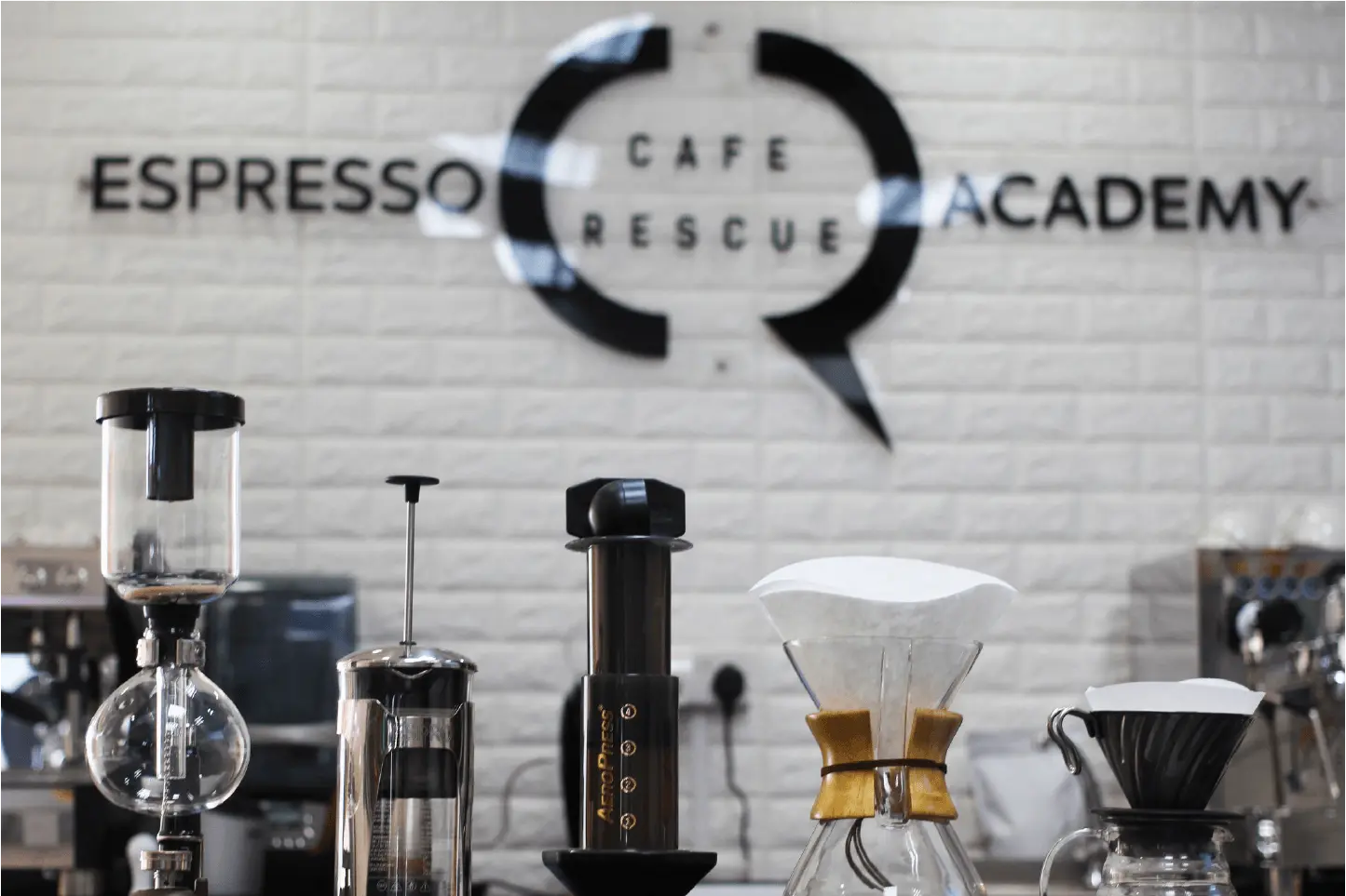 Cafe Rescue brand identity design