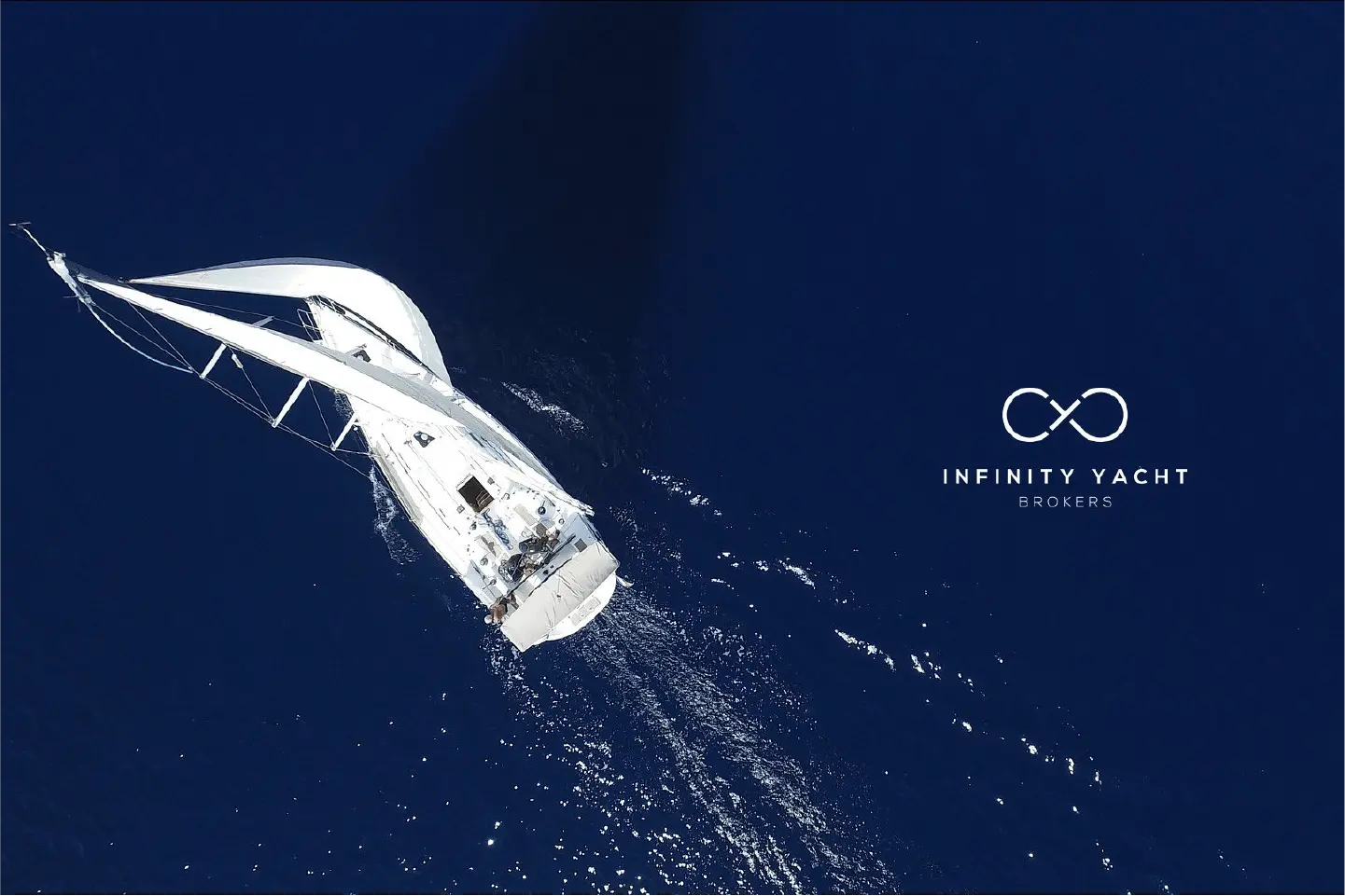 Infinity Yacht brand identity design